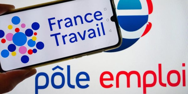 Logo Pôle emploi devient France Travail 